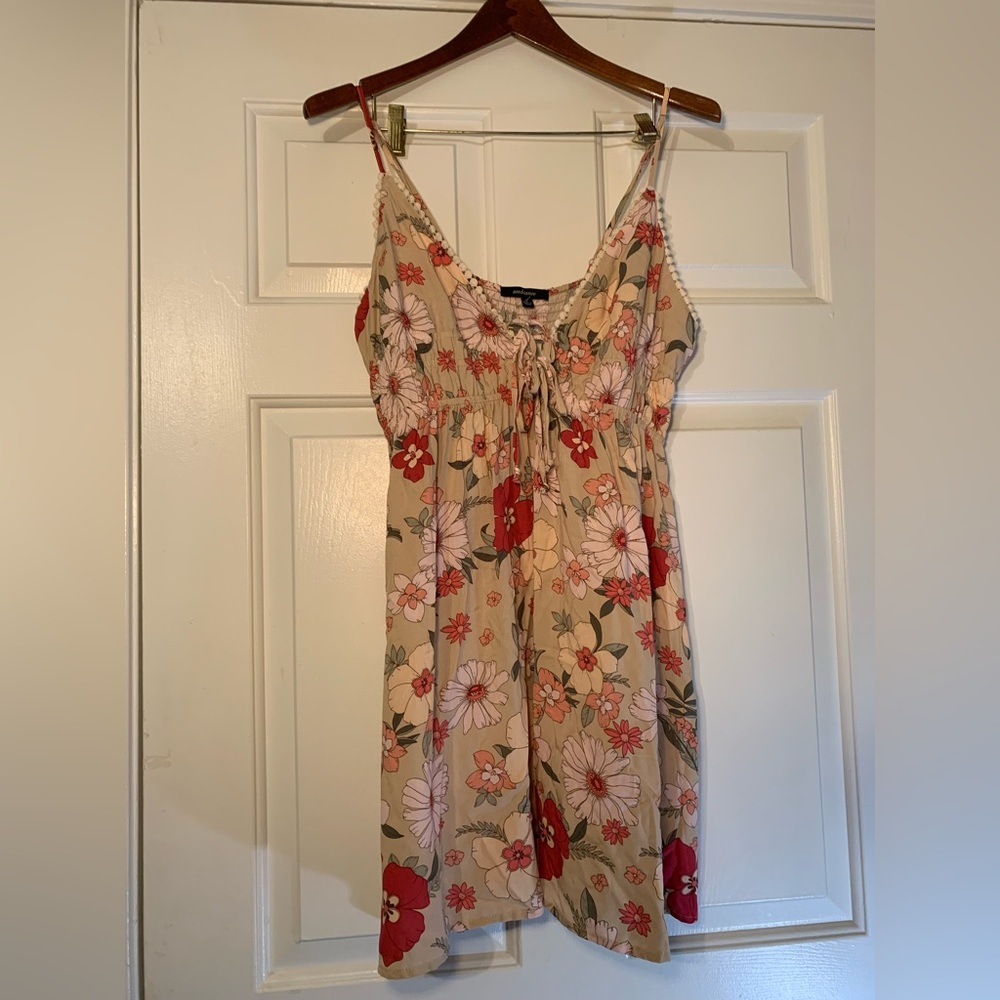 Camisole flower top